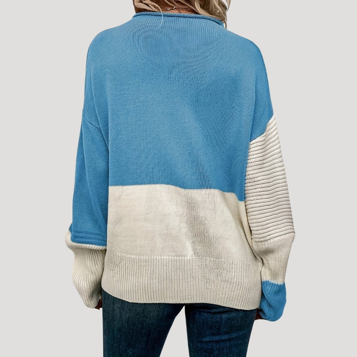 Maglione oversize lavorato a maglia da donna, stile invernale accogliente