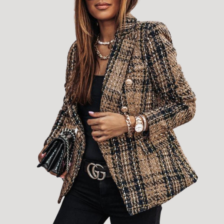 Blazer lungo aderente da donna