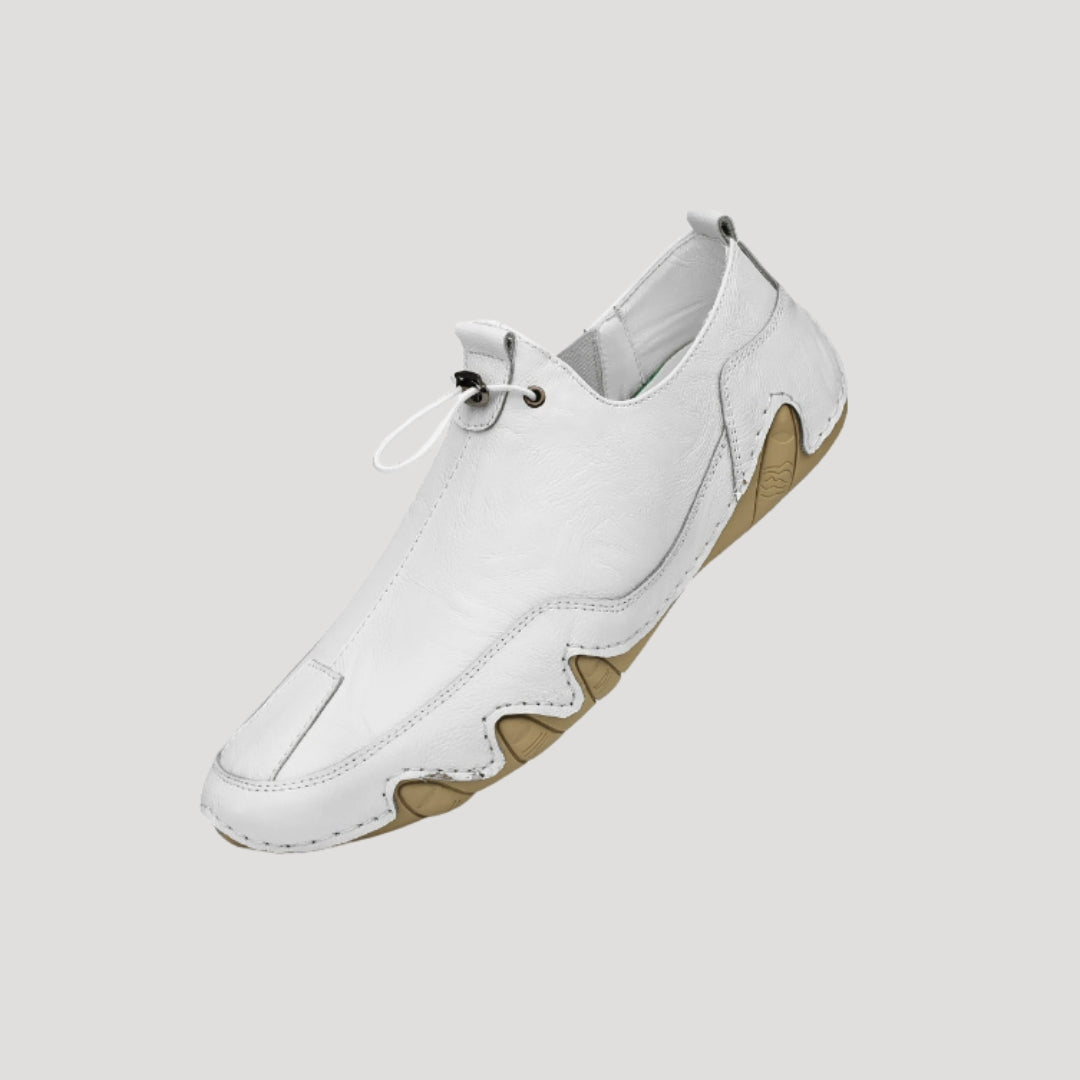 Mocassini in suede da uomo slip-on per la guida