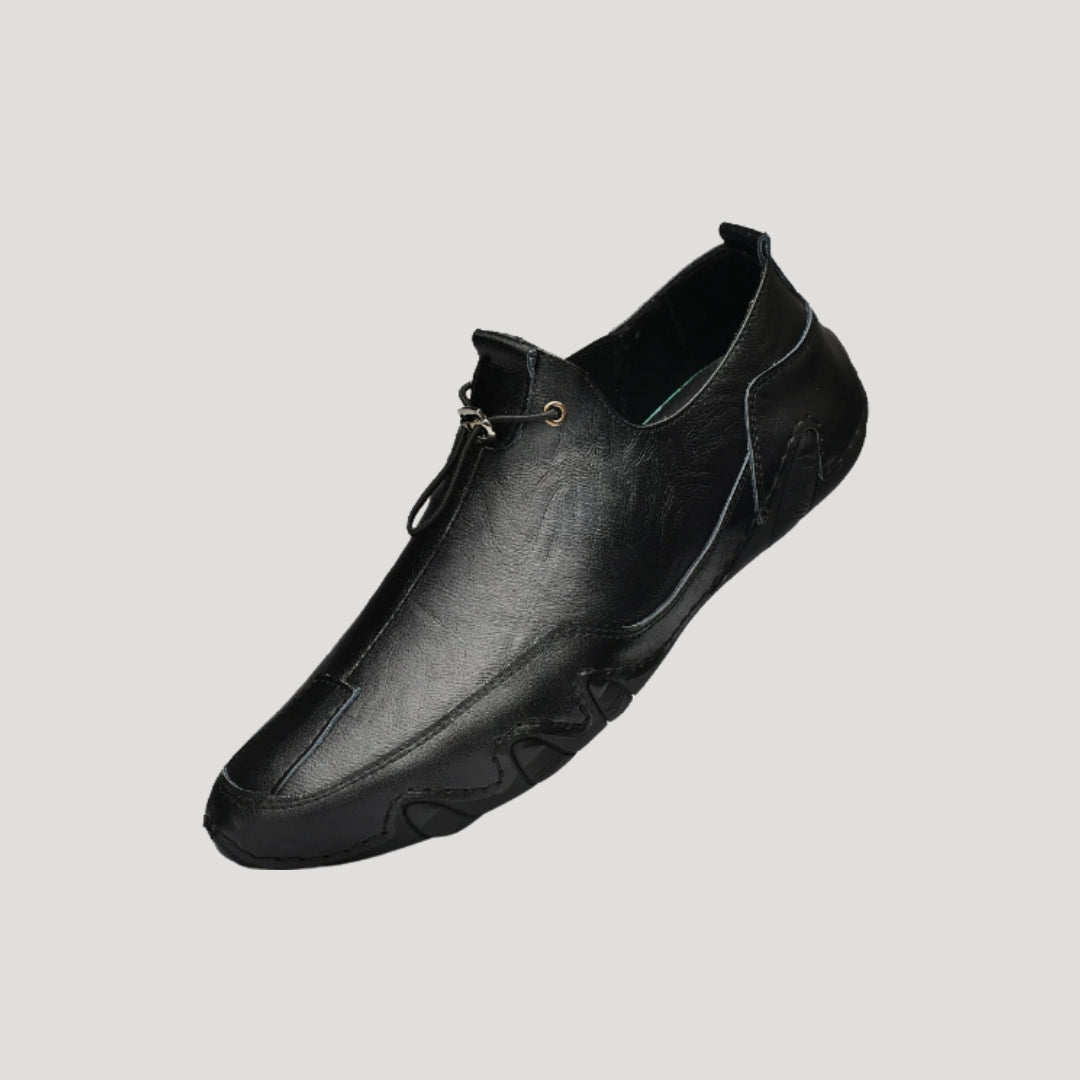 Mocassini in suede da uomo slip-on per la guida