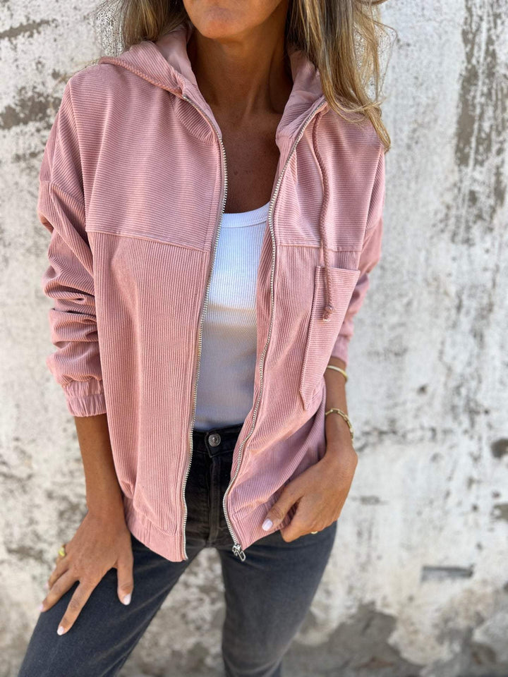Adeline | Casual hoodie met rits