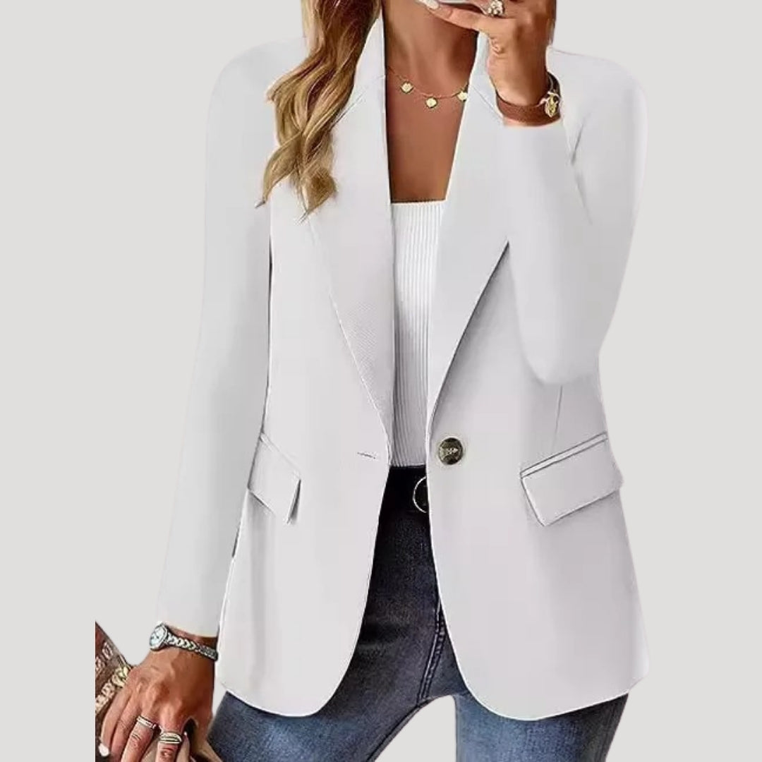 Giacca blazer casual aderente da donna per uno stile quotidiano