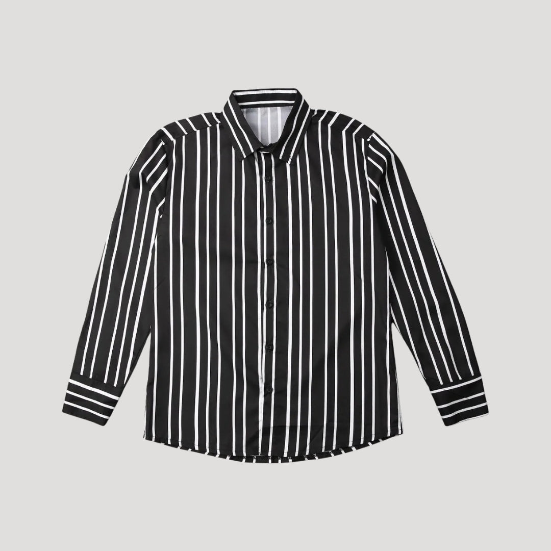 Camicia a maniche lunghe slim fit da uomo