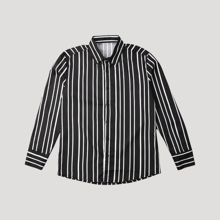 Camicia a maniche lunghe slim fit da uomo