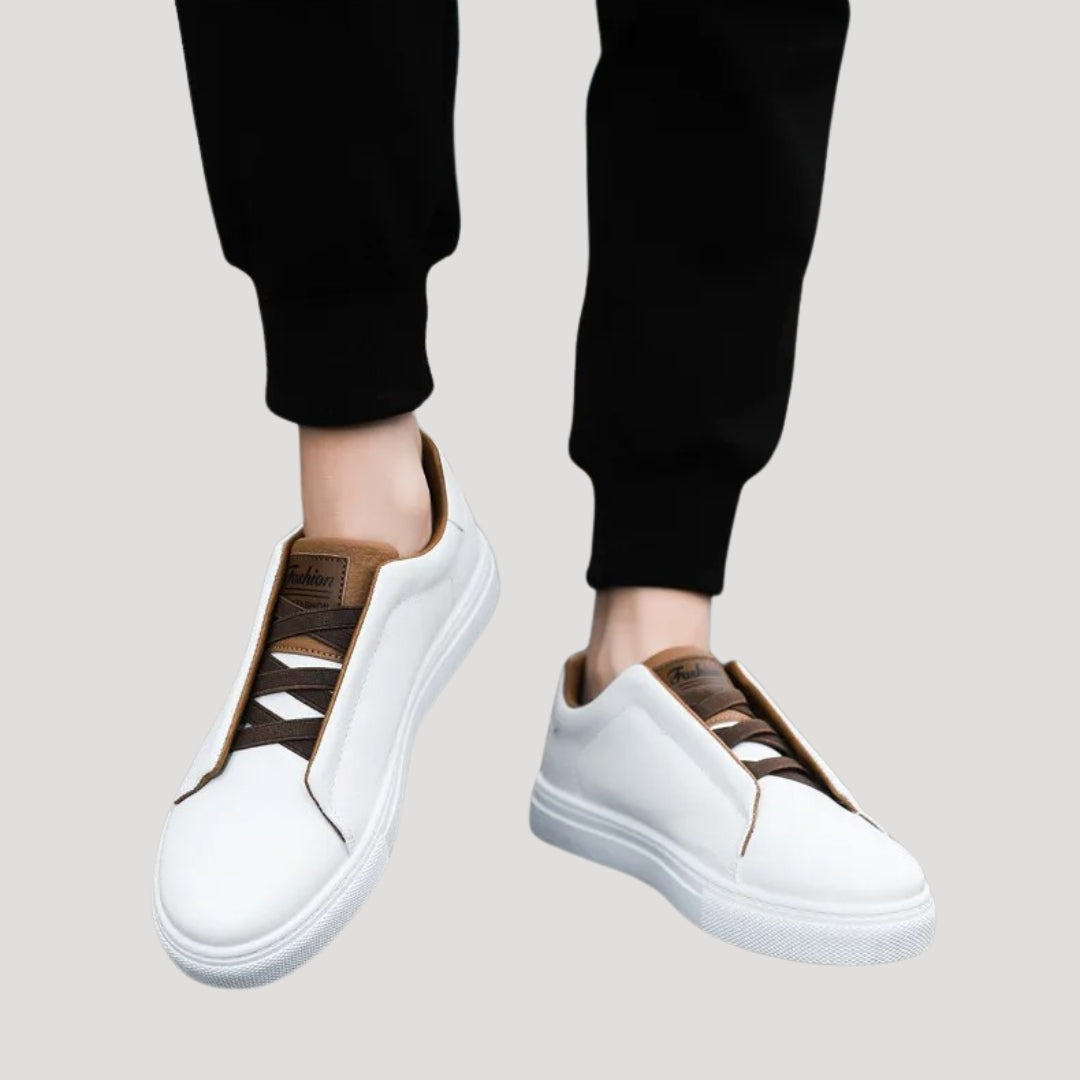 Sneaker basse casual da uomo slip on