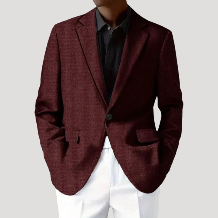 Blazer giacca smart casual da uomo per l'inverno