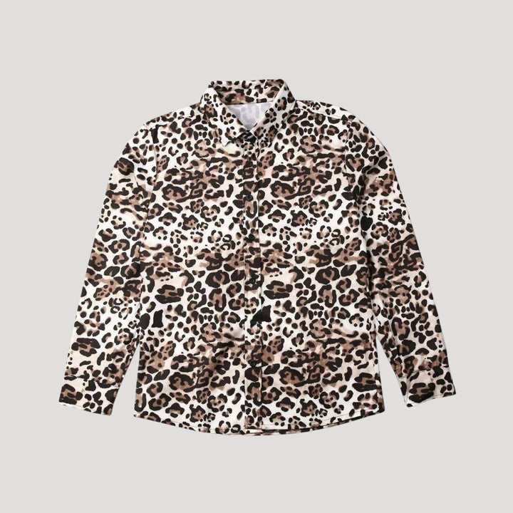 Camicia a maniche lunghe slim fit da uomo