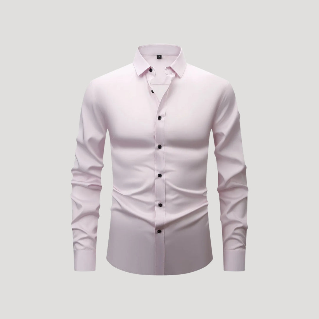 Camicia formale a maniche lunghe slim fit da uomo