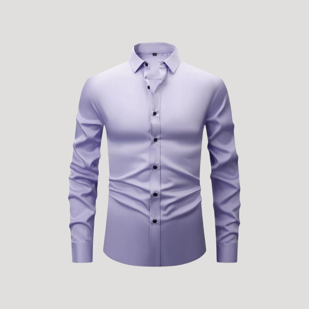 Camicia formale a maniche lunghe slim fit da uomo