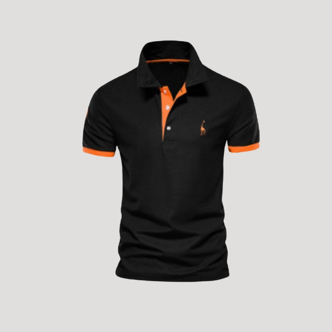 Polo a maniche corte slim fit da uomo