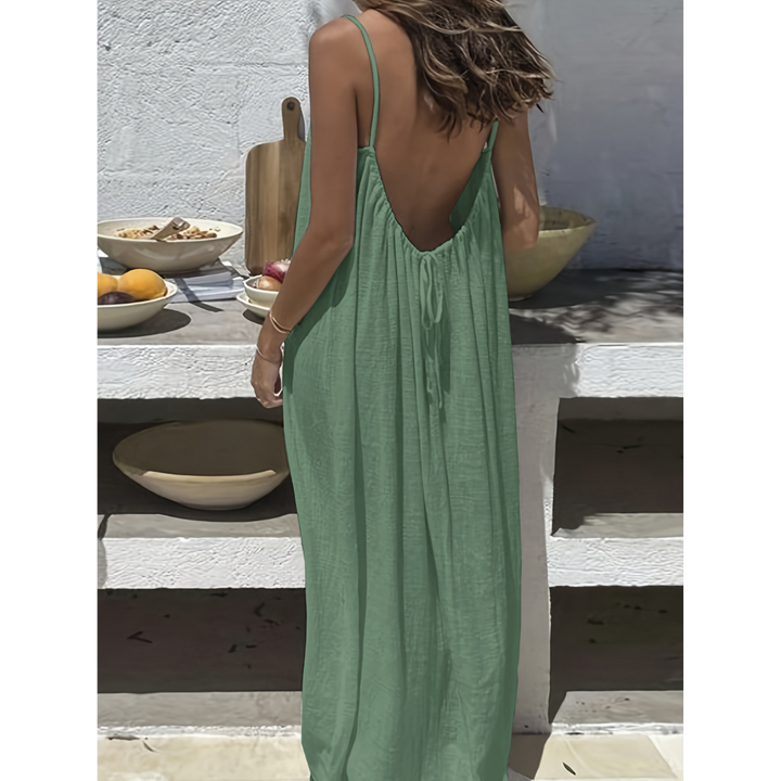 AFILA™ – Casual Backless Cami Summer Dress
