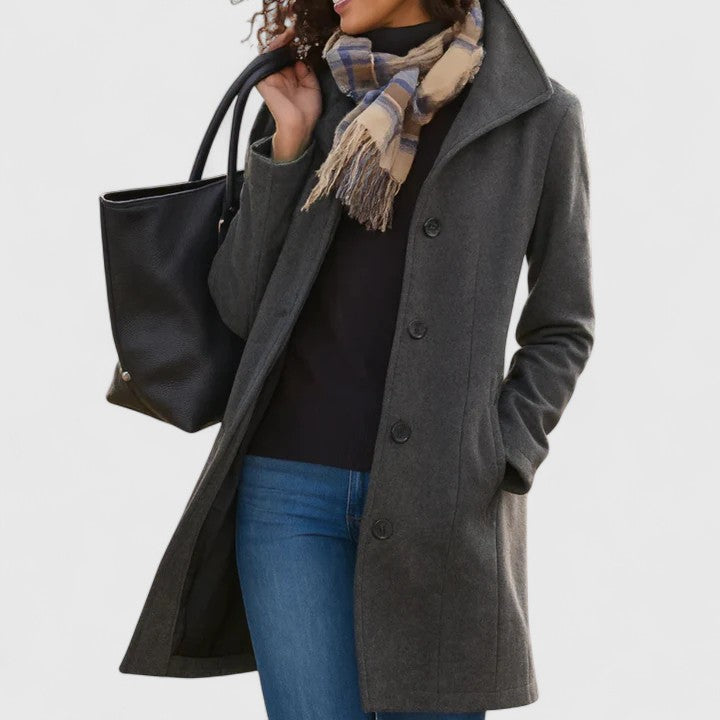 Jami | Classic Wool Blend Coat