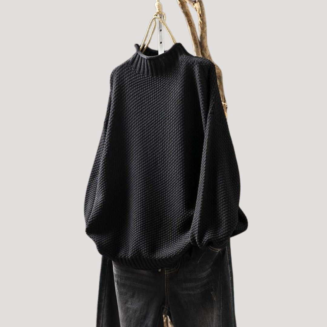 Maglione oversize in maglia chunky da donna per l'inverno