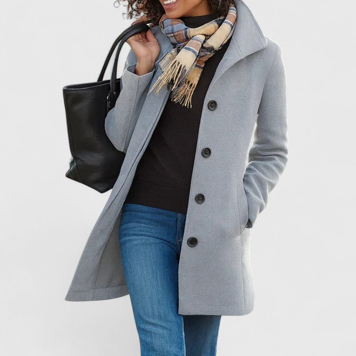 Jami | Classic Wool Blend Coat