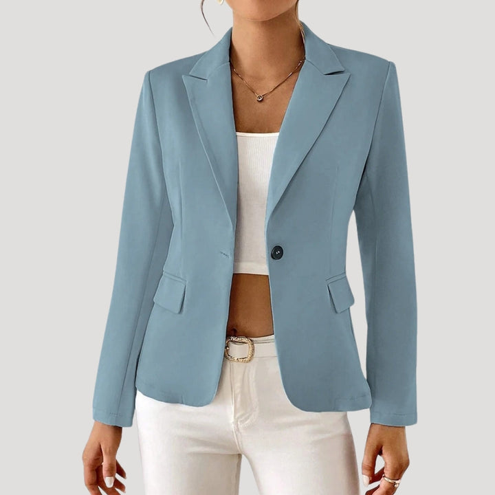 Giacca blazer aderente da donna leggera stile primavera