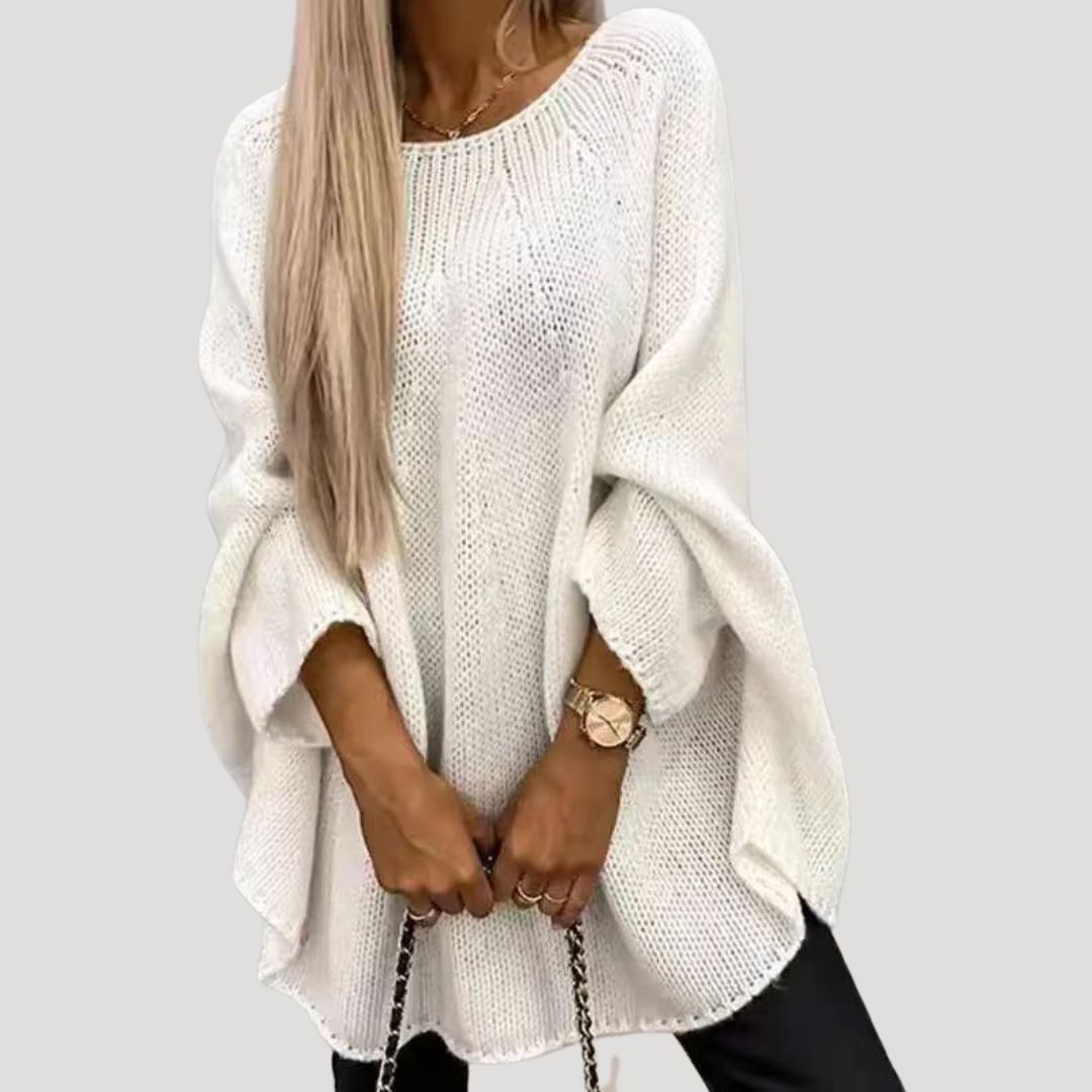 Maglione in maglia chunky oversize da donna