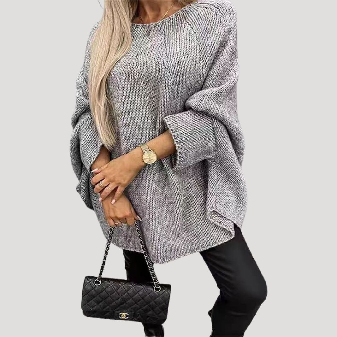 Maglione in maglia chunky oversize da donna