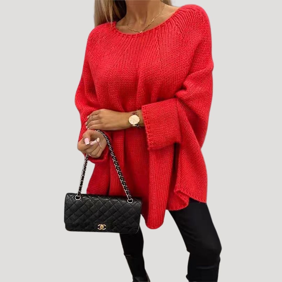 Maglione in maglia chunky oversize da donna