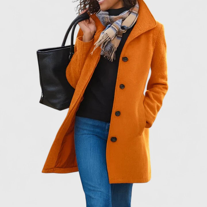 Jami | Classic Wool Blend Coat