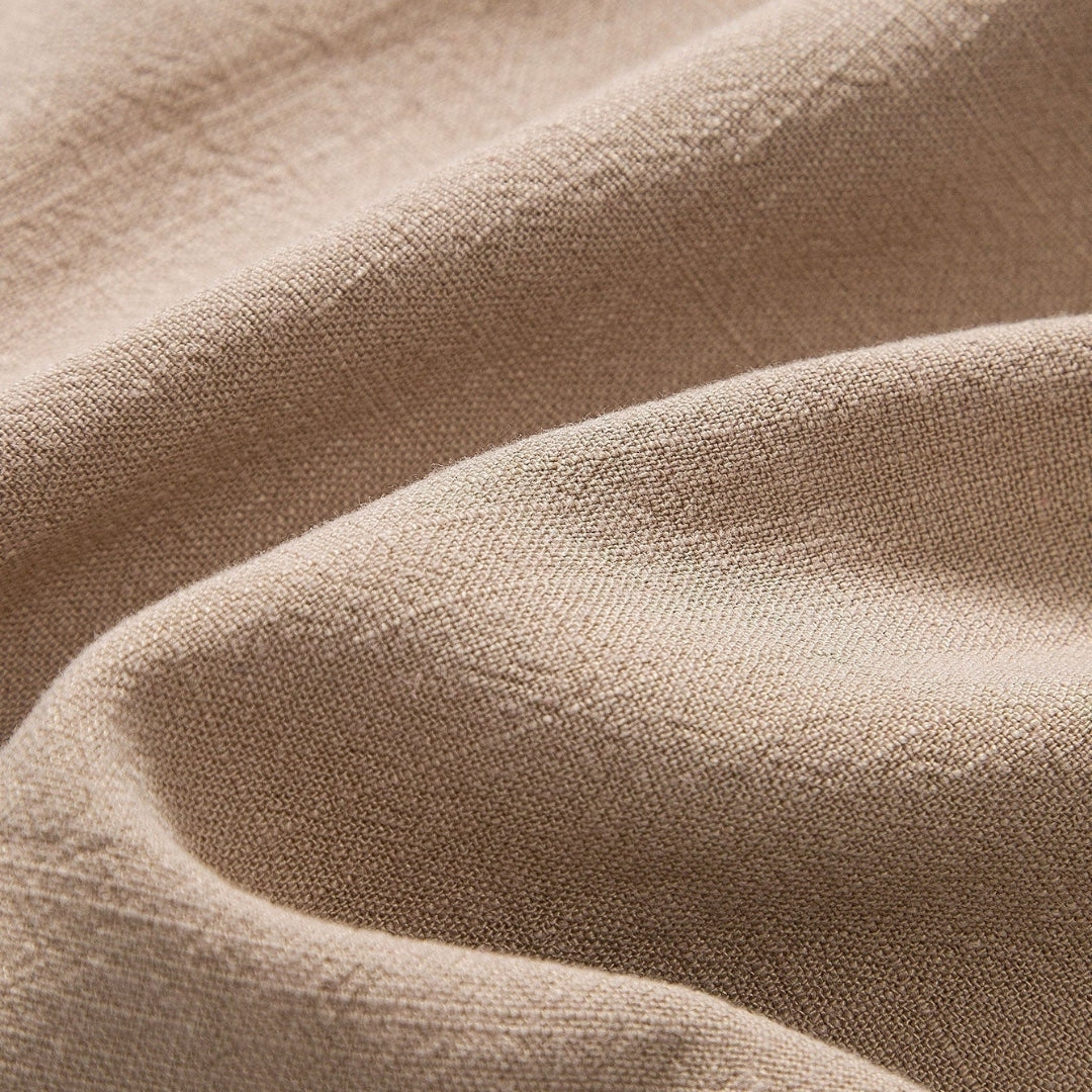 Set di camicia a maniche corte e pantaloni in lino da uomo – coordinato estivo