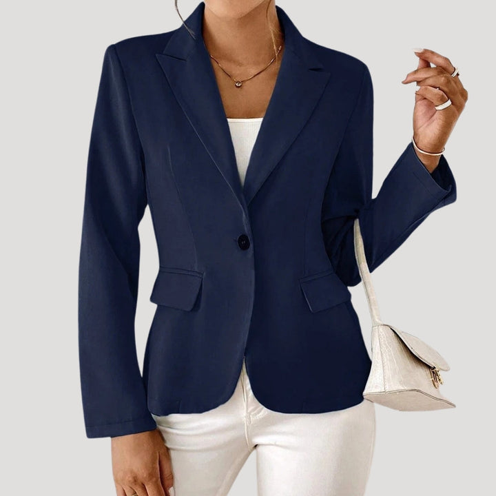 Giacca blazer aderente da donna leggera stile primavera