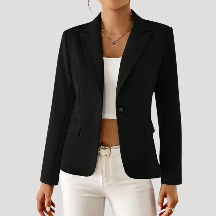 Giacca blazer aderente da donna leggera stile primavera