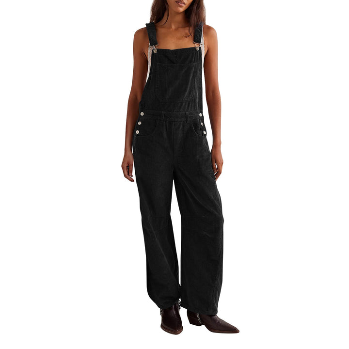 PANIZ™ - Vintage Overalls Wide-Leg Adjustable Jumpsuit