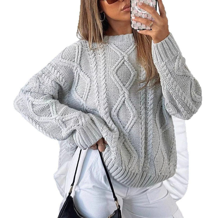 TONIA™ - Casual Oversized Long Sleeve Sweater