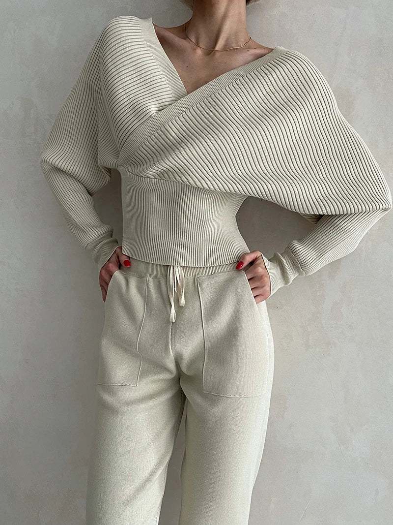 Zelia | Blouse met off-shoulder en overshirt.