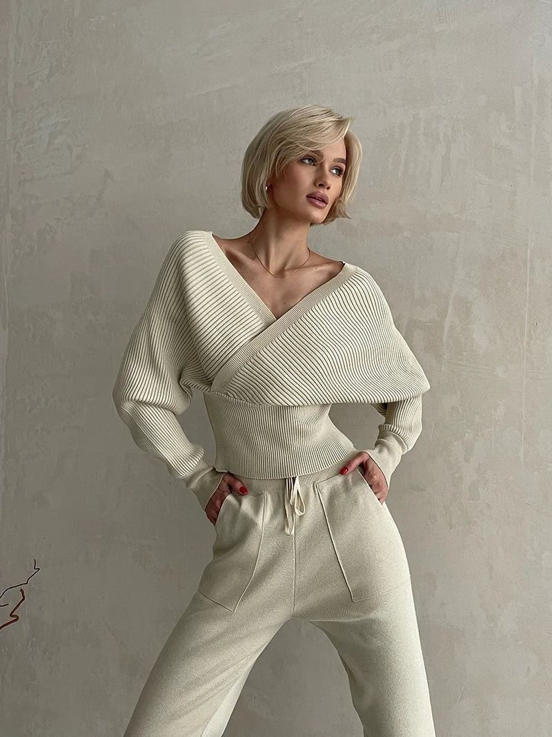 Zelia | Blouse met off-shoulder en overshirt.